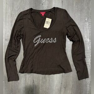 Guess Women's Long Sleeve Tee
